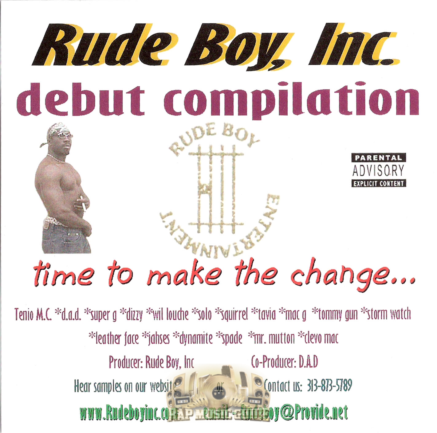 Various Artists - Time To Make The Change: 1st Press, CD-R. CD